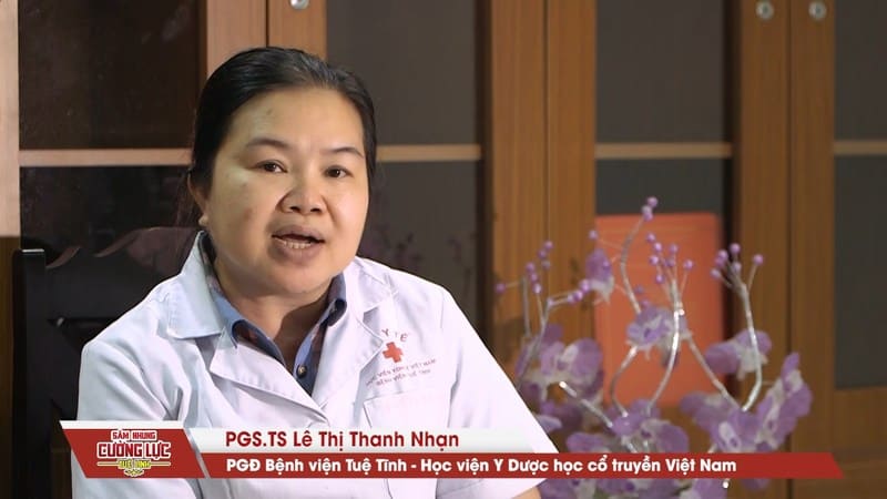 PGS.TS.Lê Thị Thanh Nhạn phát biểu về bằng chứng chứng minh hiệu quả lâm sàng của Sâm nhung cường lực Tuệ Linh