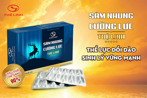 Sâm nhung cường lực Tuệ Linh đạt hiệu quả trên lâm sàng lên tới 90%!